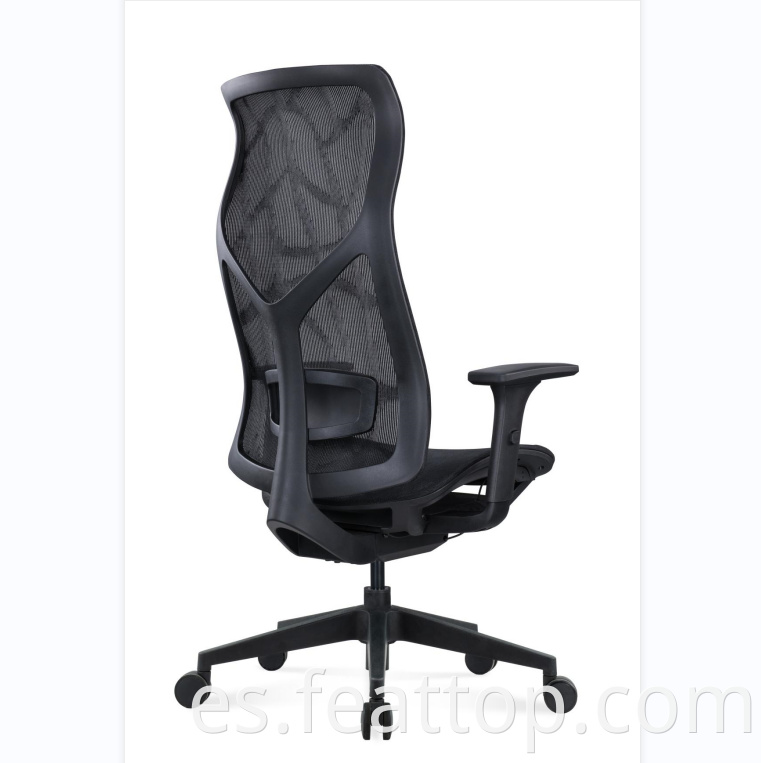 Silla de oficina de malla de nylon de buena calidad silla de oficina ajustable portátil